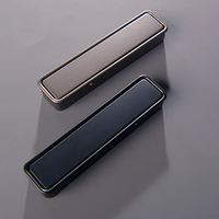 Poignées de meubles en alliage d'aluminium invisibles au design moderne, faciles à installer pour la cuisine, la salle de bain, la salle à manger, les armoires et les placards