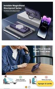 Étui mat invisible pour <span class=keywords><strong>iPhone</strong></span> <span class=keywords><strong>14</strong></span> <span class=keywords><strong>Pro</strong></span> <span class=keywords><strong>Max</strong></span>, compatible avec la charge magnétique, toucher doux, antichoc, protection intégrale - Product Image 5