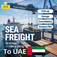 Expédition maritime Chine vers les Émirats arabes unis DDP DDU Porte à Porte Transitaire LCL Services d'agent logistique express