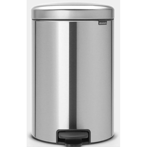 Cestino per Rifiuti in Acciaio Inox Newicon 20 L con Pedale per Cucina e Bagno - Product Image 1
