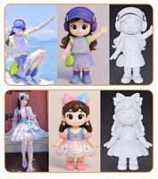 Peralatan Pemindaian Printer 3D untuk Model Animasi Buatan Tangan yang Mirip Asli - Ornamen Hadiah Pernikahan dan Ulang Tahun yang Dibuat Melalui Pencetakan 3D Penuh