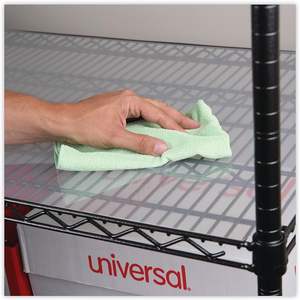 Revestimientos de Plástico Transparente para Estantes Alera, 48w X 18d, Paquete de 4, para Estantes de Alambre - Product Image 4