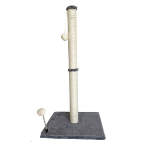 Hot Sale <strong>Cat</strong> Toy Ball Claw Grinding <strong>Cat</strong> Scratching Post Natural Sisal Scratching Post for <strong>Cats</strong> <strong>Climbing</strong> <strong>Frame</strong> With Small Ball - Product Image 1