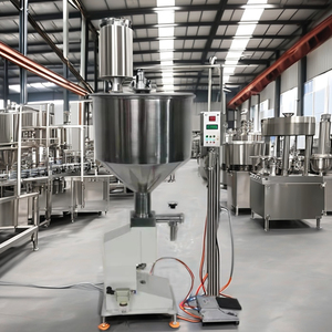 Máquina de llenado de brillo de labios A03, pistón líquido cosmético Manual 5-50ml 1000BPH,200BPH de Reyes - Product Image 1