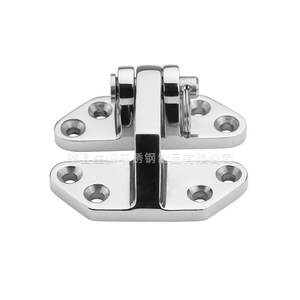 Bisagra para cubierta de barco de alta resistencia, acero inoxidable 316, pulido a espejo, para uso marino - Product Image 1