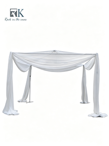 Tubería y Cortinas Ajustables y Flexibles para Decoración de Bodas, Eventos, Ferias Comerciales y Exposiciones - Product Image 1