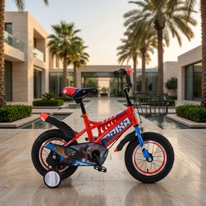 Vélo pour enfants avec jantes en alliage d'aluminium, pneus larges de 20 pouces, guidon à quatre boulons, vélo pour enfants avec roues d'entraînement silencieuses - Product Image 5