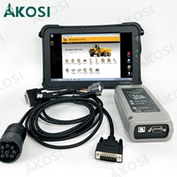 Pour les pièces détachées JCB Service Master, outil de diagnostic JCB, outil de service électronique JCB, outil de diagnostic + tablette Xplore