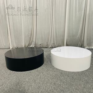 <span class=keywords><strong>Venta</strong></span> caliente Hotel Fiesta Eventos Muebles Pista <span class=keywords><strong>de</strong></span> baile Etapas Decoración Negro Acero inoxidable Etapa redonda - Product Image 4