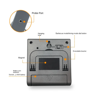 Tp700 <strong>Digital</strong> Remote Wireless Food Kitchen Oven <strong>Thermometer</strong> Probe for BBQ Grill Oven Meat <strong>Timer</strong> Temperature Manually Set - Product Image 4