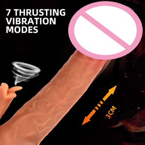 360-degree dönen yapay penis dil yalama yapay penis kadın tam otomatik teleskopik isıtma yapay penis mastürbasyon eğlenceli seks oyuncakları - Product Image 4