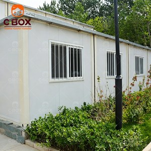 บ้านคอนเทนเนอร์สำเร็จรูป Cbox แบบปรับแต่งได้สำหรับโรงแรมสมัยใหม่ รีสอร์ท สำนักงานไซต์งานก่อสร้าง ขาย - Product Image 1