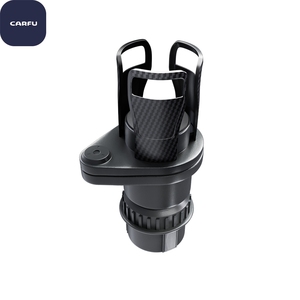 Organizador Universal para Auto 2 en 1 con Portavasos y Soporte para Teléfono, con Expansor Ajustable para Asiento Trasero, Gran Capacidad - Product Image 1