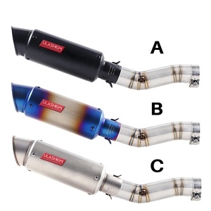 Échappement pour moto, silencieux d'échappement pour Suzuki <span class=keywords><strong>Gsxr</strong></span> 600 750 K6 K7 <span class=keywords><strong>K8</strong></span> GSXR600 GSXR750, silencieux d'échappement, système complet - Product Image 2