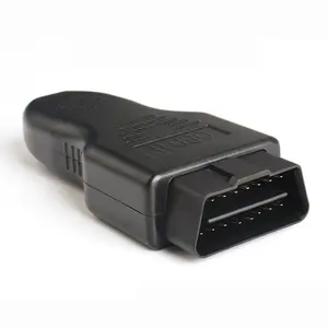 Carcasa Universal de 16Pin OBD2, conector de diagnóstico OBD-II J1962 OBD, carcasa macho