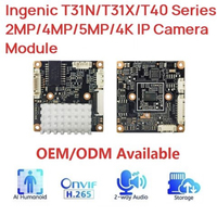 Support pour module caméra T31X T40, personnalisation incluant la caméra IP réseau PCBA