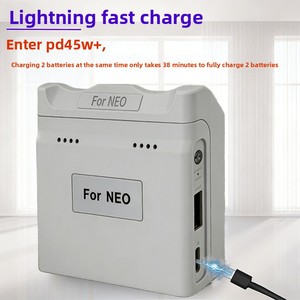 Accessoires pour chargeur de batterie d'hélicoptère portable, charge bidirectionnelle, éclairage LED, sortie 8.6V/5A, fabriqué en Chine, boîte couleur - Product Image 2