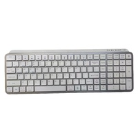 Clavier sans fil à double mode, rechargeable, design ergonomique, directement de l'usine - pour ordinateur portable/tablette/téléphone