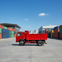 Новый и подержанный самосвал HOWO 4X2 10 тонн, 6 колес, для Африки, Sinotruk 160 л.с., 10 куб. м, самосвал 4x2
