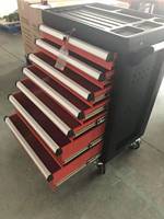 Armoire à outils de garage en acier laminé à froid de 196 pièces avec 6 tiroirs, verrouillage central, support OEM/OBM, garantie de 3 ans, revêtement en poudre