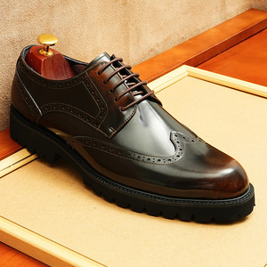 Zapatos Casuales Formales de Negocios para Hombre, Transpirables, de Moda, de Cuero Genuino, Sin Cordones, Ligeros, con Suela de Goma Antideslizante - Product Image 2
