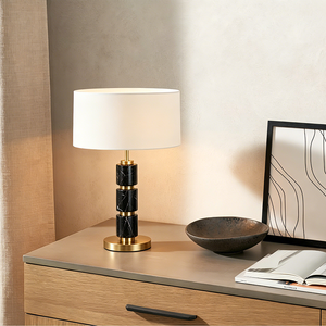 Modern Gold Brass <b>Table</b> <b>Lamp</b> Luxury Bedside <b>Lamp</b> with Designer Contemporary Lighting Durable Diwali Decorative <b>Lamp</b> <b>Base</b> - Product Image 3