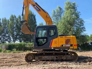 Excavadora usada SANY SY135C máquina excavadora de segunda mano SANY SY95C SY135C SY155C SY205C en Stock para la venta en Shanghai - Product Image 3
