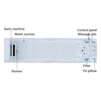 Piscina de Natación Moderna y Ecológica de 6.8-12m, Piscina Exterior de Gran Tamaño, en Oferta