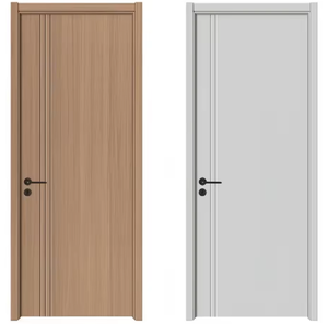 Puerta <span class=keywords><strong>de</strong></span> madera interior <span class=keywords><strong>de</strong></span> estilo simple Prima con todo tipo <span class=keywords><strong>de</strong></span> opciones <span class=keywords><strong>de</strong></span> chapa Puerta al Ras para uso en sala <span class=keywords><strong>de</strong></span> estar <span class=keywords><strong>y</strong></span> dormitorio - Product Image 4