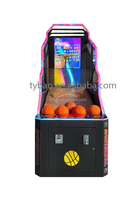 Guangzhou source usine nouvelle 55 pouces machine de jeu de basket-ball vidéo à pièces basket-ball balle de skateboard