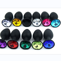 Vente en gros de jouets sexuels pour hommes, jouets sexuels pour adultes, vrai plaisir anal, produits, godemichet anal en silicone, bijou en cristal