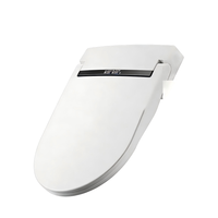 Couvre-siège de toilette chauffant intelligent avancé, ultra fin, télécommande, pulvérisation automatique, couvercle en plastique durable