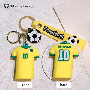 Llavero Popular de la Copa de Europa con <span class=keywords><strong>Camiseta</strong></span> de <span class=keywords><strong>Argentina</strong></span>, Amuleto de Mascota, Regalo, 4x5cm, Tendencia, Venta al por Mayor del Fabricante - Product Image 2