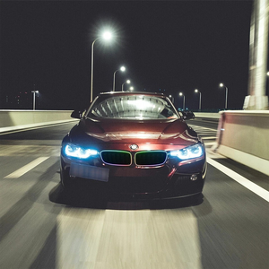 Nuova Griglia Frontale RGB LED (ABS+LEDs 12V) per <span class=keywords><strong>Serie</strong></span> 3 (F30/F35) 2013-2018 - Accessorio Auto Ecologico per Retrofit - Product Image 6