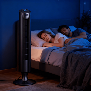 Ventilador <span class=keywords><strong>de</strong></span> Aire Acondicionado Eléctrico Digital <span class=keywords><strong>de</strong></span> Plástico <span class=keywords><strong>de</strong></span> 29 Pulgadas <span class=keywords><strong>con</strong></span> Control Remoto y <span class=keywords><strong>Certificado</strong></span> CB para Hoteles y Hogares - Product Image 4
