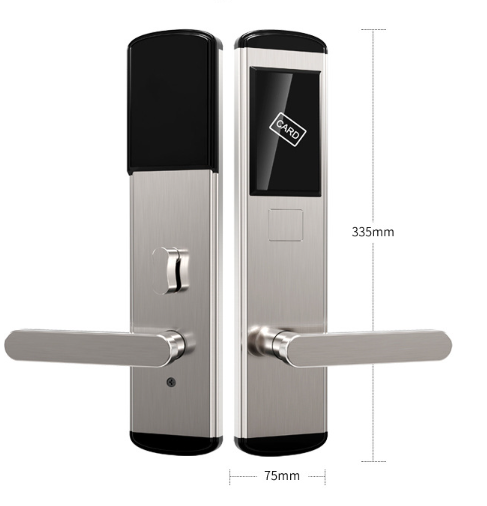 Shenzhen Access Control Smart Card Decoder Magnetic RFID Electronic Lock with Cloud Storage Wi-Fi Hotel Entrance Doorlock