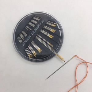 Aiguilles à coudre main avec œil doré, assorties, en acier inoxydable, vente en gros, 50 pièces, 30 rabais - Product Image 3