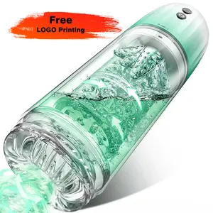 Wasserdichter Penis-Massage-Masturbator für Männer, Elektrisch, Rotierend und Saugend, Automatischer Männlicher Masturbator, Vaginal-Cup, Sexspielzeug für Erwachsene - Product Image 1