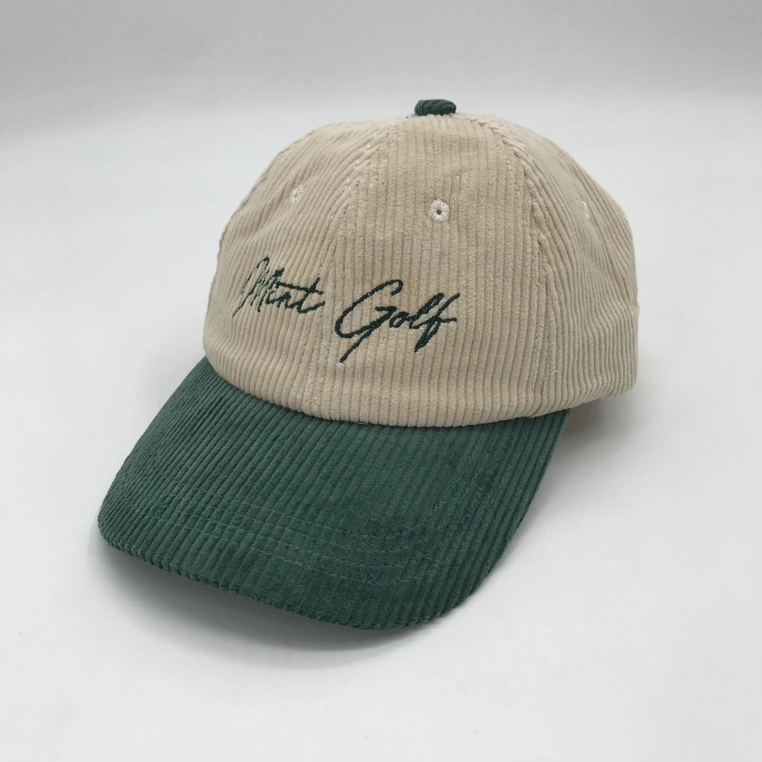 6 painel não estruturado pai chapéu logotipo bordado personalizado cap dois tons cor personalizada cor chapéus