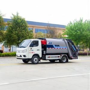 Camion Compacteur de Déchets Électrique <span class=keywords><strong>KLF</strong></span> Haute Capacité et Fiable 4x2 5,3m, Nouvelle Énergie, Autonomie 280KM, Vitesse 90km/h - Product Image 3