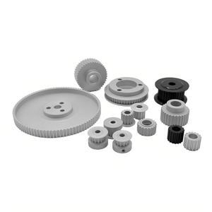 Puleggia Rotonda Larghezza 40-50 mm in Alluminio/Plastica/Nylon di Diametro Simile - Product Image 6