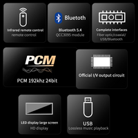 BRZHIFI SU8S HIFI Dekoder Kulaklık Amplifikatörü AK4493 Çok Fonksiyonlu USB Flash Sürücü Çalar DAC Amplifikatör