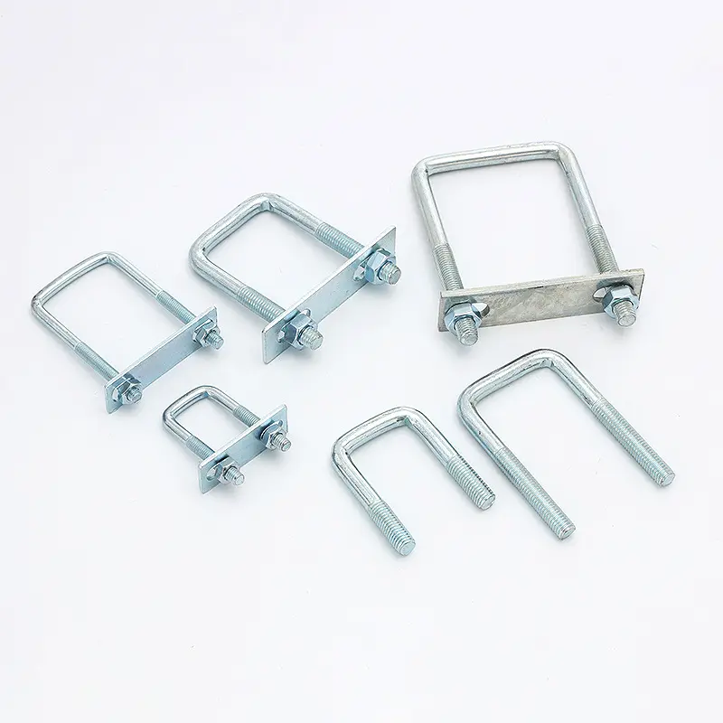 Fastener nhà sản xuất nhúng nóng mạ kẽm hình chữ U Bolt hình chữ U kẹp hàn typej loại nền tảng Neo Bolt