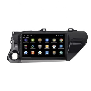 2022 Offre Spéciale voiture <span class=keywords><strong>Android</strong></span> voiture lecteur DVD chargeur de voiture <span class=keywords><strong>Auto</strong></span> électronique pour TOYOTA 2017 Hilux (gauche) 10.1" - Product Image 1