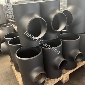 Karbon çelik Tee SCH40 <span class=keywords><strong>ASTM</strong></span> <span class=keywords><strong>B</strong></span> <span class=keywords><strong>16.9</strong></span> popo kaynağı ile boru tesisat karbon çelik Tee karbon çelik Tee - Product Image 4