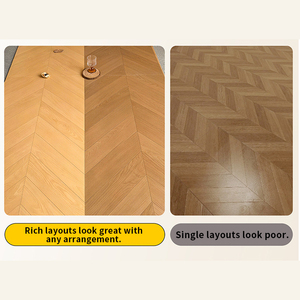 Azulejos de Cerámica con Acabado Mate Imitación <span class=keywords><strong>Madera</strong></span>, Resistentes al Ácido y Antideslizantes, Estilo Europeo, Tamaños Personalizados, para Encimeras de Comedor en Villas - Product Image 2
