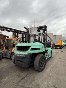 Chariot élévateur diesel Mitsubishi TCM d'occasion de 15 tonnes avec déplaceur latéral pour l'agriculture et la construction, modèle FD150 - Product Image 3