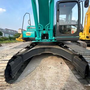 Excavatrice d'occasion Kobelco SK350LC-8/SK350LC-10, moteur Hino, pompe hydraulique puissante, capacité de la benne de 1,6 m, poids opérationnel de 35 tonnes - Product Image 6