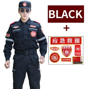 Nuevo Traje de Rescate de Emergencia, Traje de Entrenamiento de <span class=keywords><strong>Seguridad</strong></span> de Primavera, Traje de Bombero, Atuendo de <span class=keywords><strong>Seguridad</strong></span>, Traje Personalizado - Product Image 2