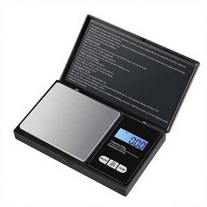 Báscula Digital Electrónica de Bolsillo de Acero Inoxidable para Joyería, 500g, Precisión de 0.01g, Portátil, para el Hogar, C253 - Product Image 1